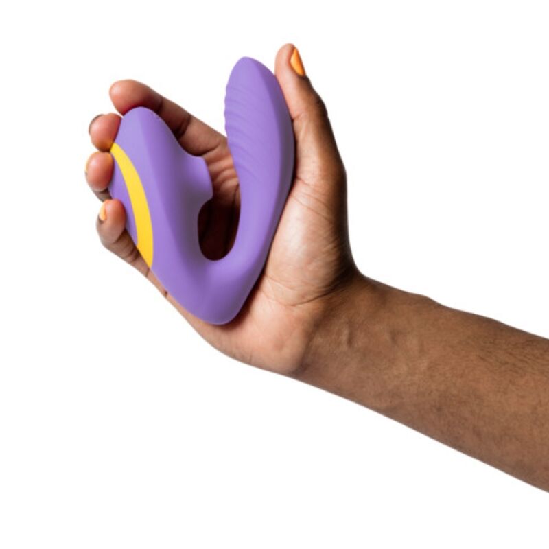 ROMP REVERB ESTIMULADOR DE PONTO G E DISPOSITIVO DE SUCyaO CLITORIAL REVERB ROXO