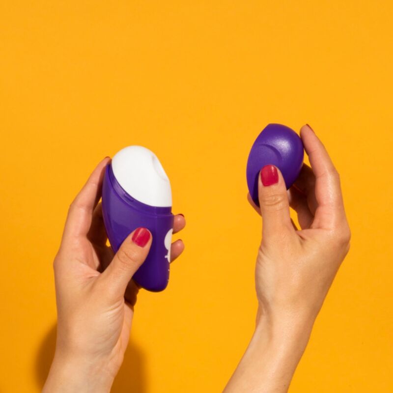 ROMP FREE ESTIMULADOR CLITORIAL GRaTIS COM TAMPA 10 NiVEIS RECARREGaVEL ROXO