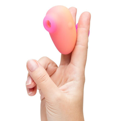 ROMP KISS VIBRADOR DE DEDO RECARREGaVEL COM SUCyaO CLIToRICA