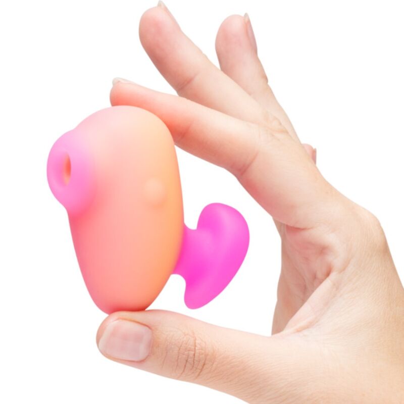 ROMP KISS VIBRADOR DE DEDO RECARREGaVEL COM SUCyaO CLIToRICA