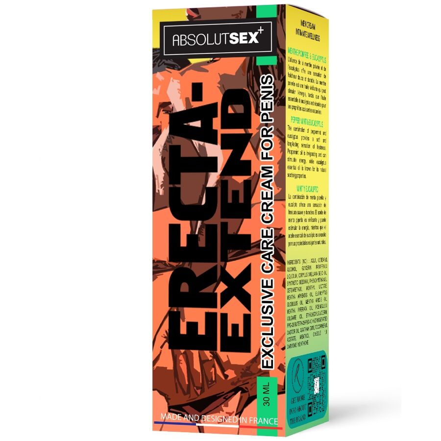 RUF ERECTA EXTEND CREME RETARDANTE E REFRESCANTE 40ML