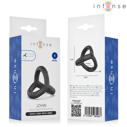 INTENSE JOHN ANEL PENIANO TRIPLO AJUSTaVEL MODELO 4