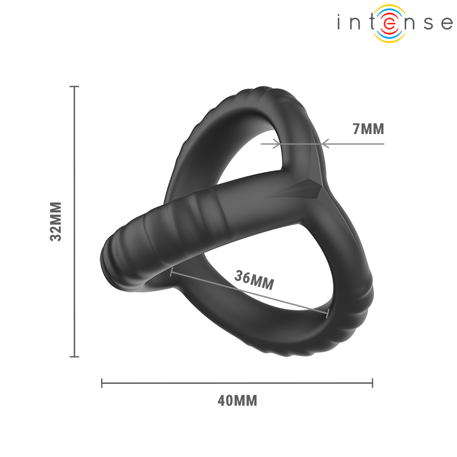 INTENSE JOHN ANEL PENIANO TRIPLO AJUSTaVEL MODELO 4