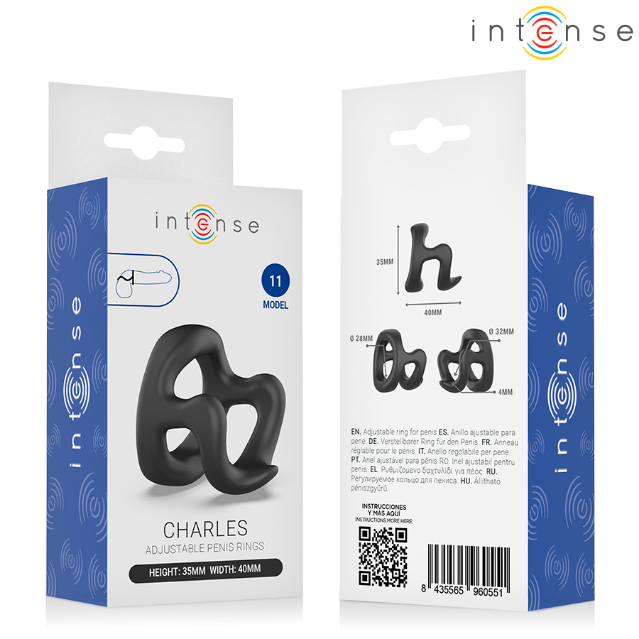 INTENSE CHARLES ANEL PENIANO AJUSTaVEL MODELO 11