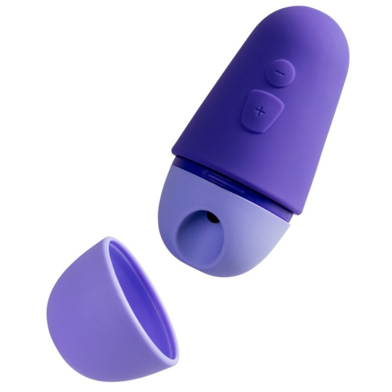 ROMP FREE X Estimulador Clitoriano com Tampa 10 Niveis Recarregavel Roxo