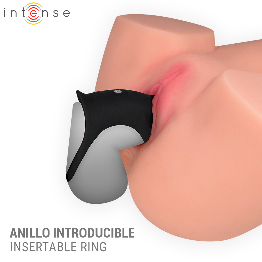 INTENSE JEROME ANEL PENIANO VIBRAToRIO AJUSTaVEL MODELO 12