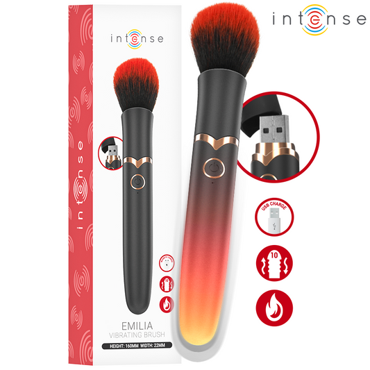INTENSE EMILIA ESCOVA VIBRAToRIA AQUECIDA 16 CM
