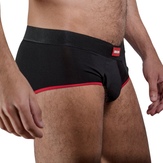 MACHO CUECA CUECA MS24R VERMELHO ESCURO XL
