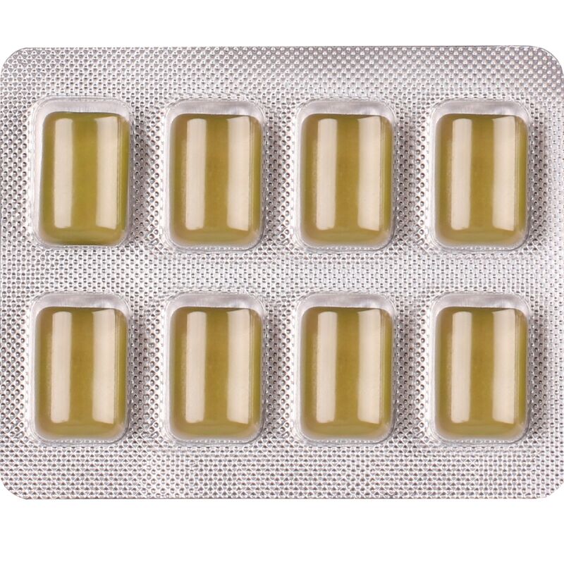 WUG DIET GOMA DE HORTELa FUNCIONAL SEM AyuCAR EM CARTELA COM 8 UNIDADES