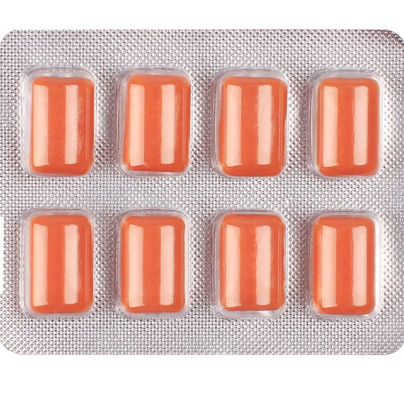WUG MULTIVIT MULTIVITAMiNICO FUNCIONAL SABOR TROPICAL 8 UNIDADES EM CARTELA