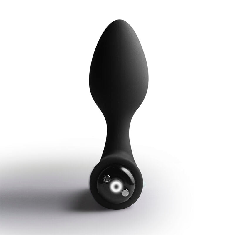 ROCKS OFF NOVA SOLARIS PLUG ANAL FINO RECARGABLE 16 FUNCIONES NEGRO