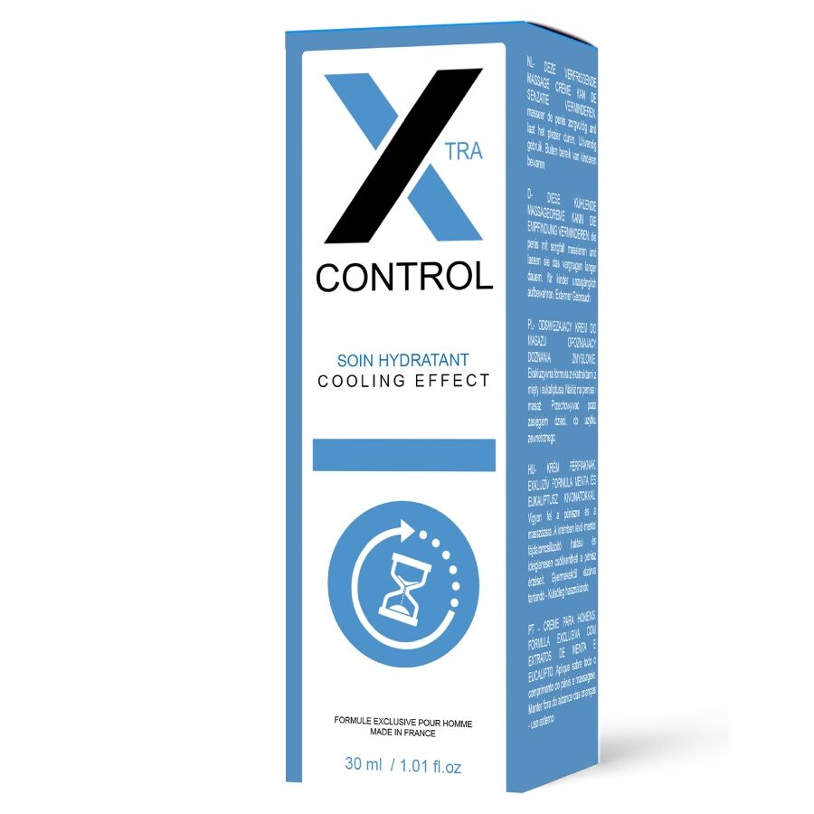 RUF X CONTROL CREME EFEITO FRIO PARA HOMEM 40 ML