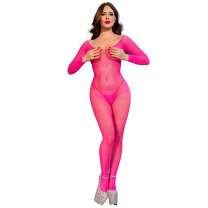 CHILIROSE CR 4894 MEIA CALyA DE MALHA ROSA NEON P M