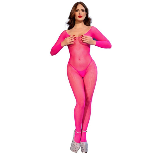 CHILIROSE CR 4894 MEIA CALyA DE MALHA ROSA NEON P M