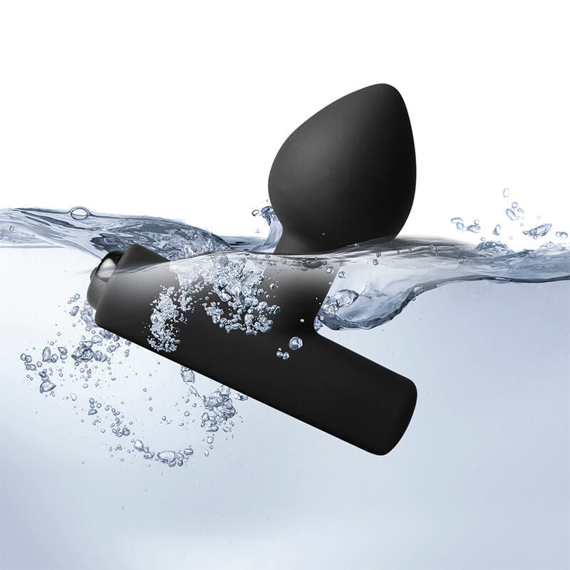 ROCKS OFF NOVA ASTRYX PREMIUM PLUG ANAL RECARGABLE 16 FUNCIONES NEGRO