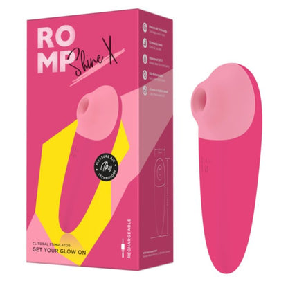 ROMP SHINE X SUCyaO CLITORIAL 10 NiVEIS ROSA