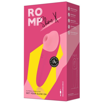 ROMP SHINE X SUCyaO CLITORIAL 10 NiVEIS ROSA