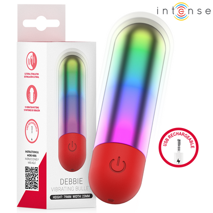 INTENSE DEBBIE RAINBOW CLITORIS VIBRAToRIO BULLET