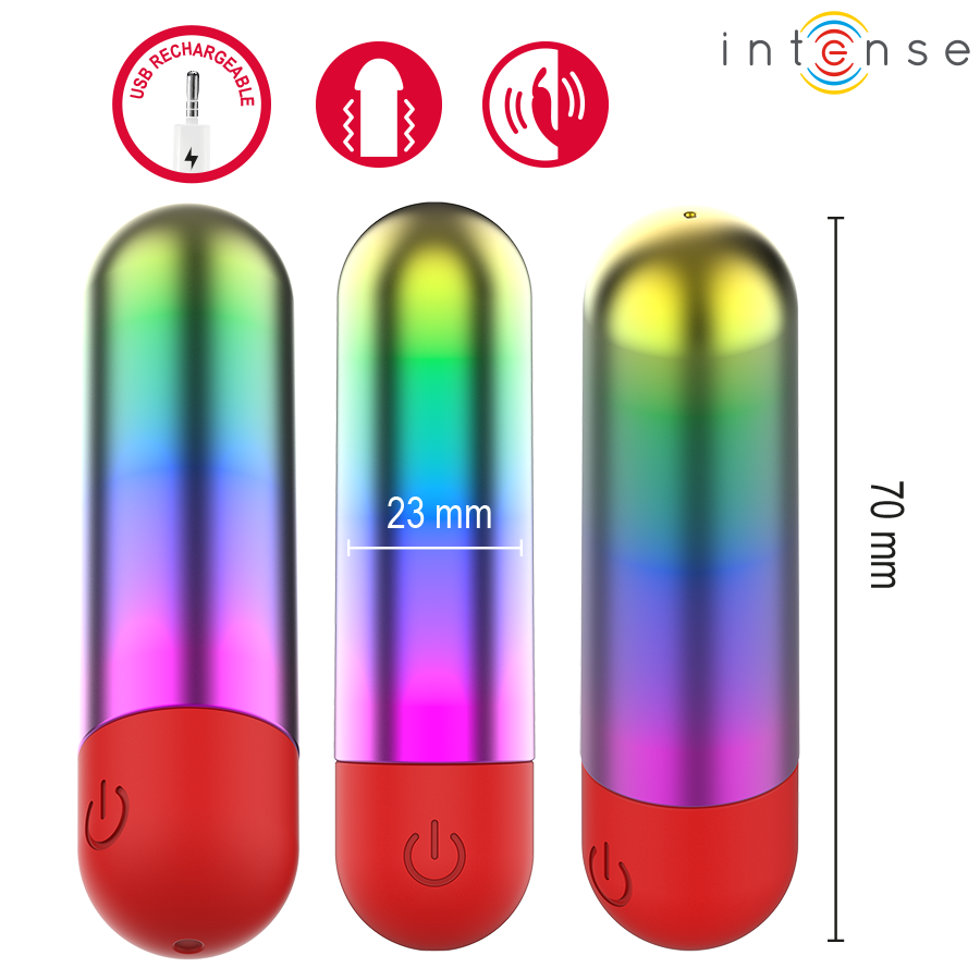 INTENSE DEBBIE RAINBOW CLITORIS VIBRAToRIO BULLET