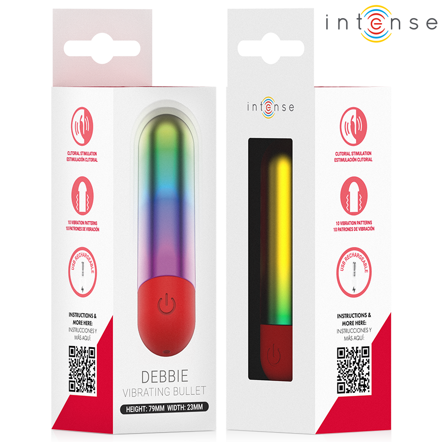 INTENSE DEBBIE RAINBOW CLITORIS VIBRAToRIO BULLET