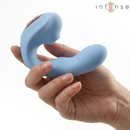 INTENSE GINA ESTIMULADOR CLITORIAL MULTIFUNCIONAL AZUL