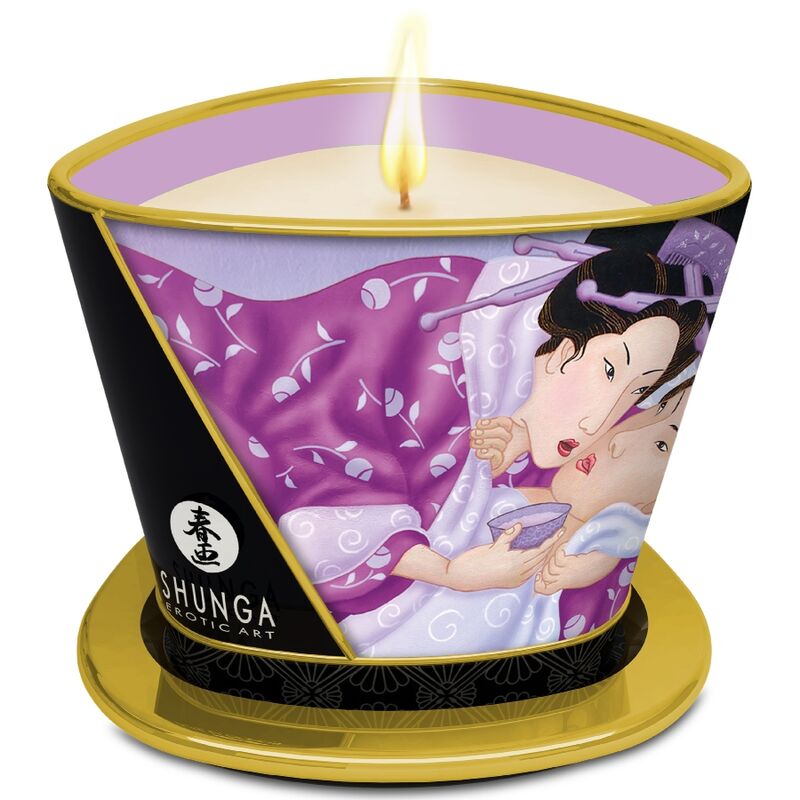 SHUNGA VELA DE MASSAGEM LAVANDA 170 ML