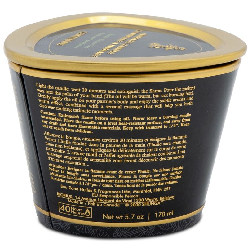 SHUNGA VELA DE MASSAGEM LAVANDA 170 ML