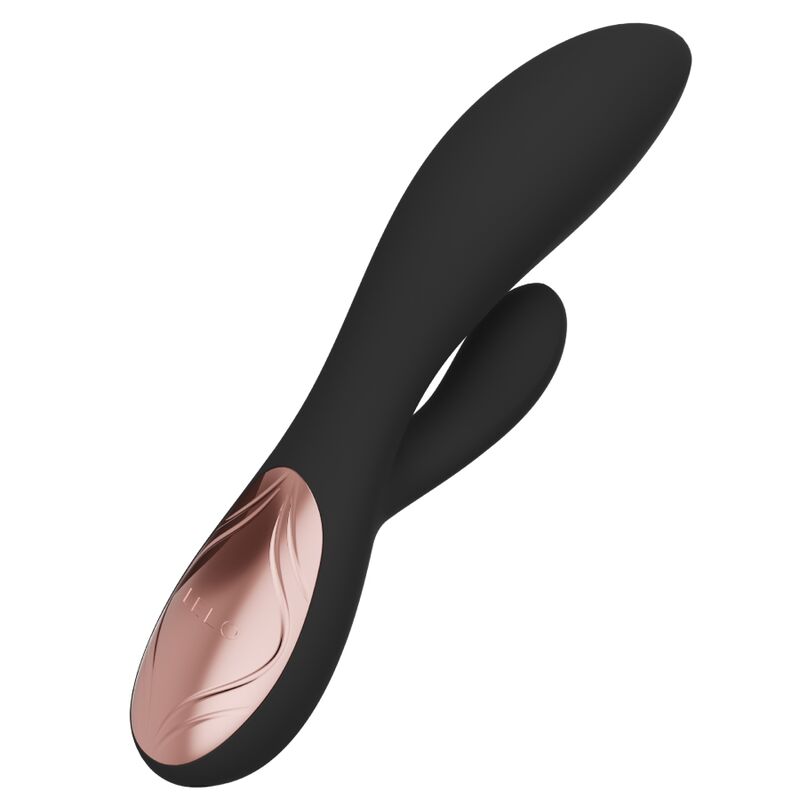 LELO INA THRUST RABBIT VIBRADOR DE EMPURRAyaO PRETO