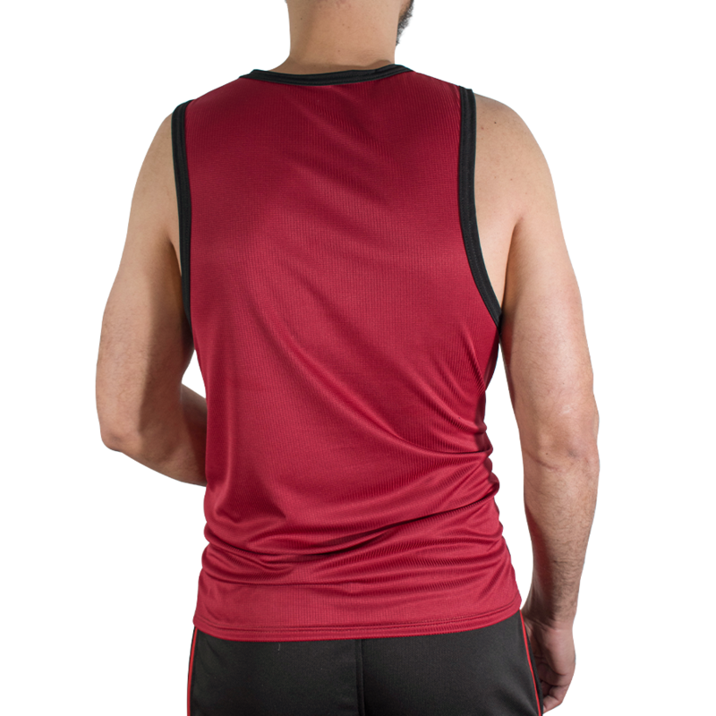 MACHO CMV003 CAMISETA GYM GRANATE S M