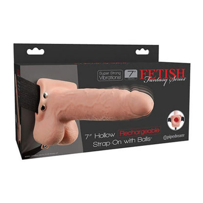 FETISH FANTASY SERIES STRAP ON VIBRAToRIO REALISTA COM BOLAS 178 CM