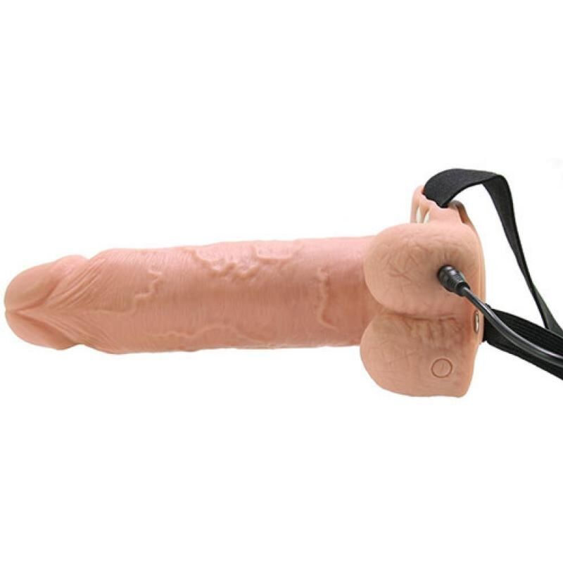 FETISH FANTASY SERIES STRAP ON VIBRAToRIO REALISTA COM BOLAS 178 CM