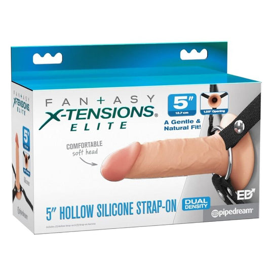 FANTASY X TENSIONS ELITE REALISTIC HOLLOW STRAP ON 127 CM