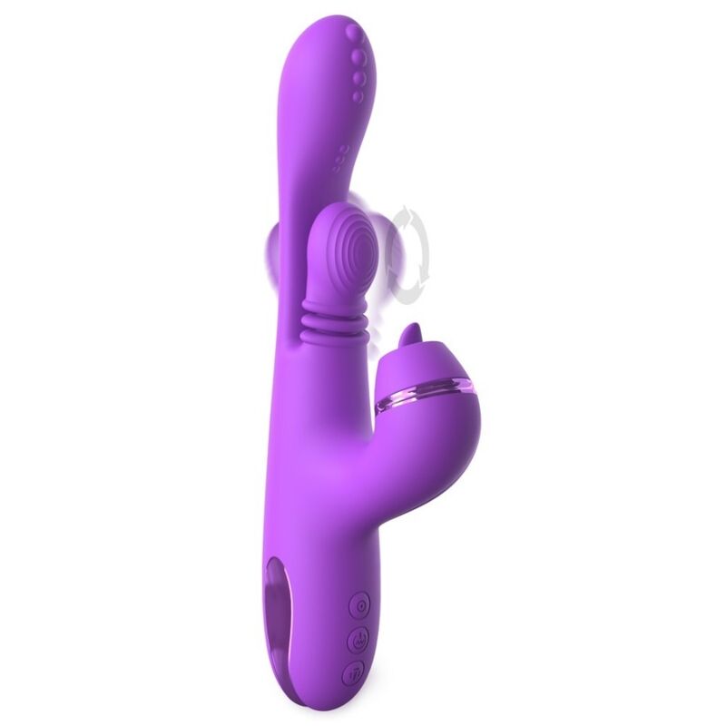 FANTASY FOR HER VIBRADOR COELHO INTIMOTION PULSE PRO VIBE ROXO
