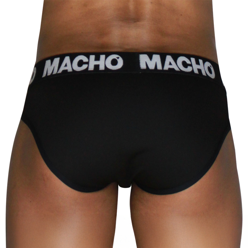 MACHO MCH007 SLIP CLaSICO NEGRO NEGRO S