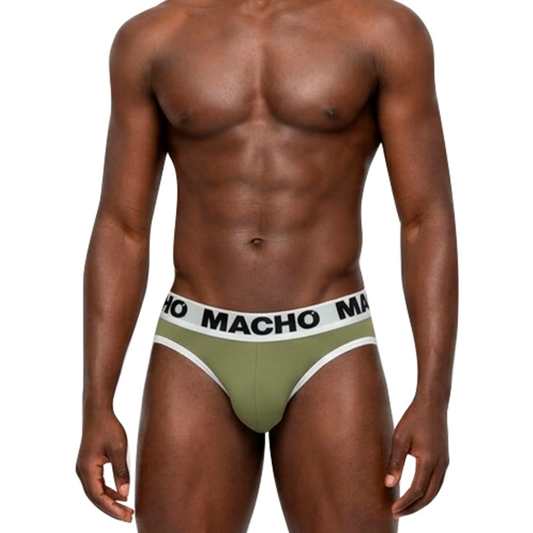 MACHO MCH013 SLIP VERDE MILITAR S