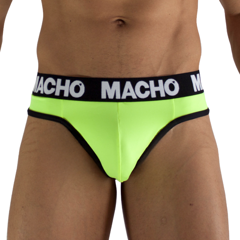MACHO MTG001 TANGA AMARILLO FLUOR S