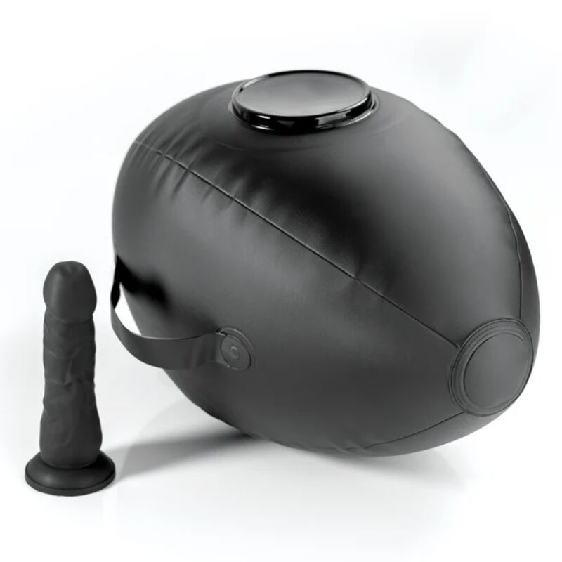 FETISH FANTASY SERIES BODY DOCK BOLA DE AMOR INFLaVEL COM DILDO PRETA 419 CM