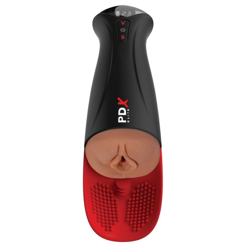 PDX ELITE FAP O MATIC PRO XL VIBRAToRIO AUTOMaTICO MARROM 349 CM