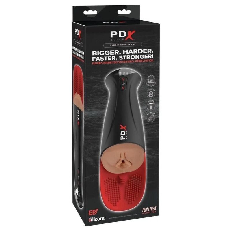 PDX ELITE FAP O MATIC PRO XL VIBRAToRIO AUTOMaTICO MARROM 349 CM