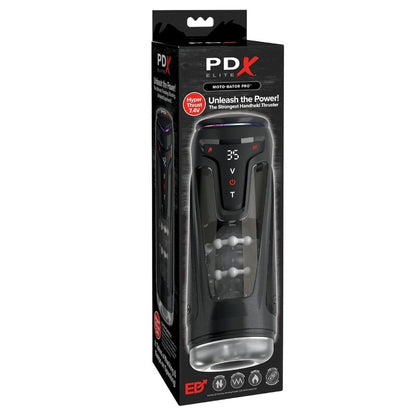 PDX ELITE MOTO BATOR PRO MASTURBADOR AUTOMaTICO COM VIBRAyaO E AQUECIMENTO 265 CM