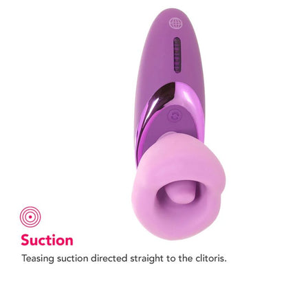 FANTASY FOR HER VIBRADOR SUGIDOR DE PRAZER ROXO