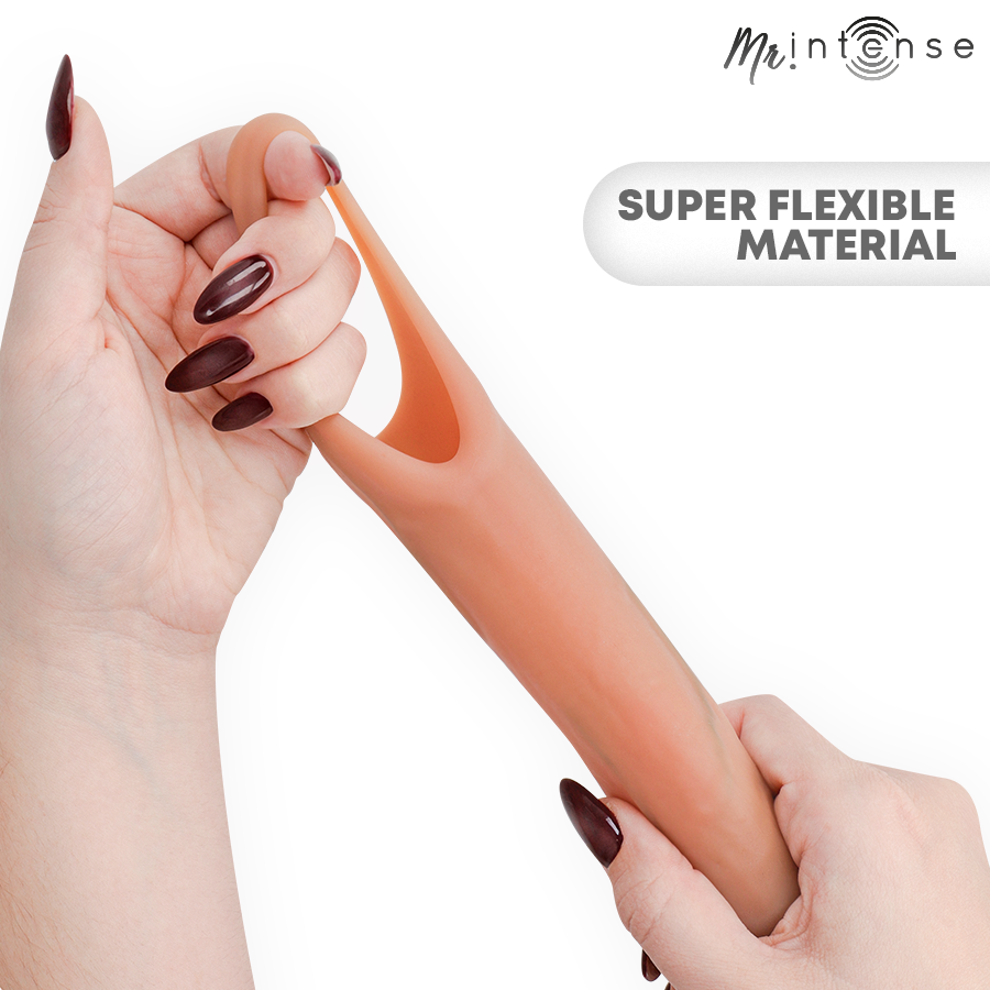 MR INTENSE ARNOLD CAPA VIBRAToRIA ULTRA REALISTA PARA PeNIS M 145 CM y 4 CM