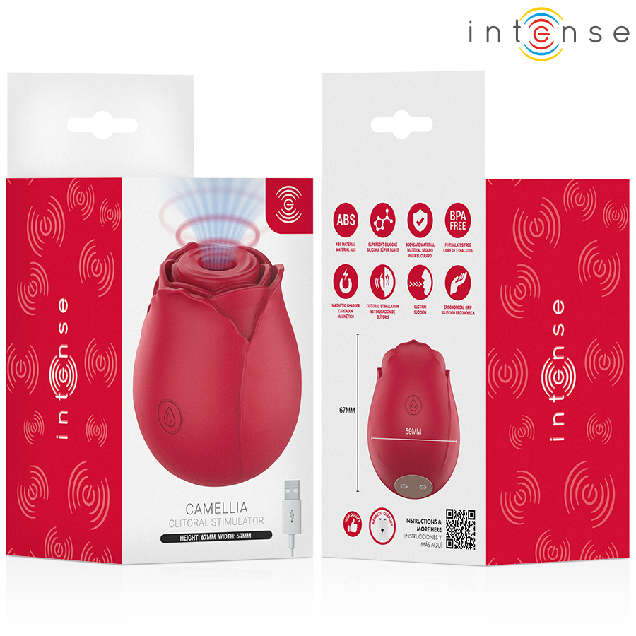 INTENSE CAMELLIA SUCyaO CLITORIAL ROSE BY WAVES BORDEAUX