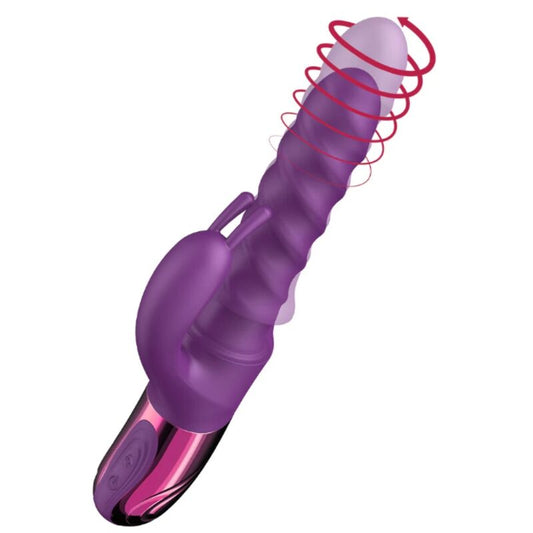 SHEEO VIBRADOR REDEMOINHO COELHO ROXO