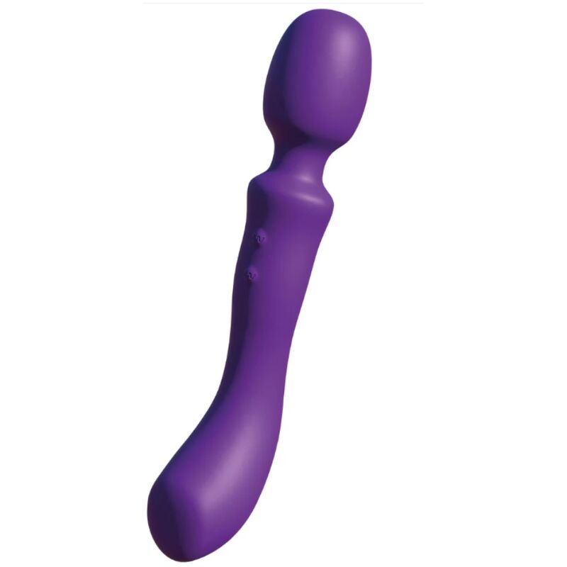 SHEEO VARINHA MASSAGEADORA VIBRAToRIA DE DUAS PONTAS ROXA