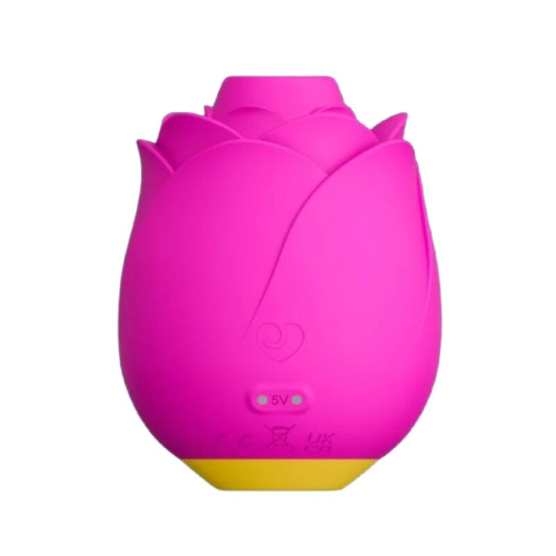 ROMP ROSE 20 APARELHO DE SUCyaO CLITORIAL EM FORMATO DE ROSA