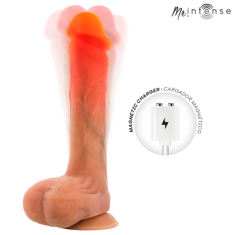 MR INTENSE BRADLEY VIBRADOR DILDO COM EFEITO DE CALOR E CONTROLE REMOTO 21 CM y 42 CM