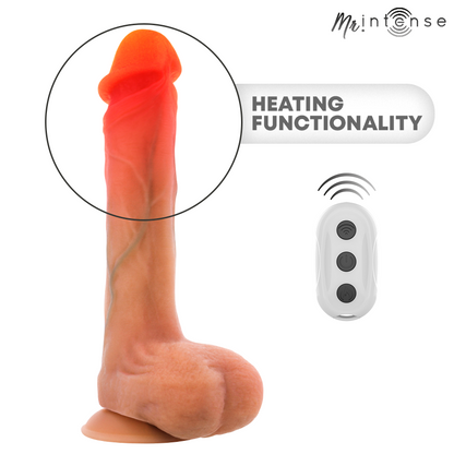 MR INTENSE BRADLEY VIBRADOR DILDO COM EFEITO DE CALOR E CONTROLE REMOTO 21 CM y 42 CM