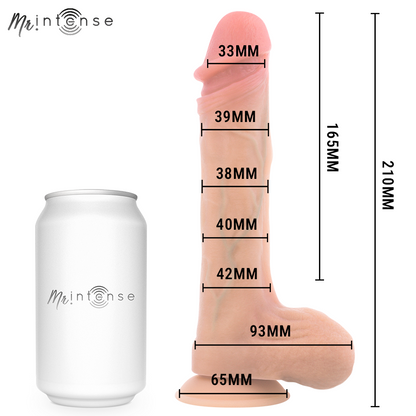 MR INTENSE BRADLEY VIBRADOR DILDO COM EFEITO DE CALOR E CONTROLE REMOTO 21 CM y 42 CM