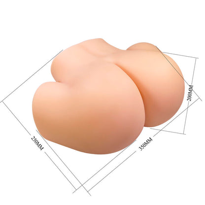 CRAZY BULL VIVIAN MASTURBADOR VIBRAToRIO DUPLO VAGINAL E ANAL FLESH